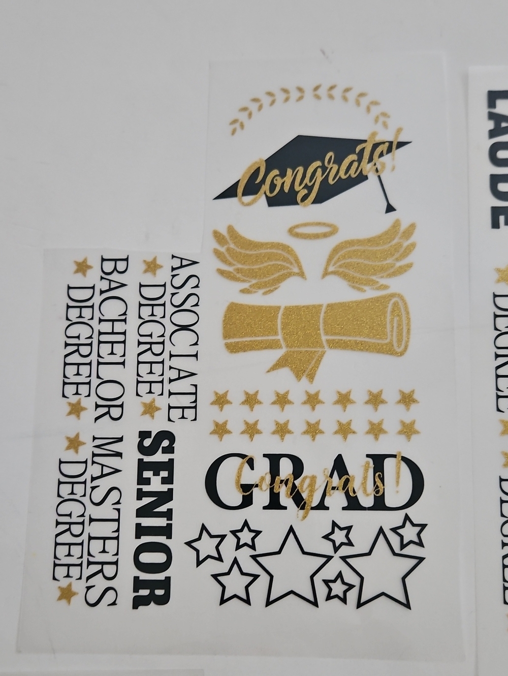 Graduation Iron Ons - Picture 2 of 10